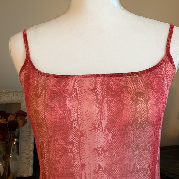 Victoria’s Secret Rare 2000 Snake skin sheer Slip size Small - Picture 2 of 11